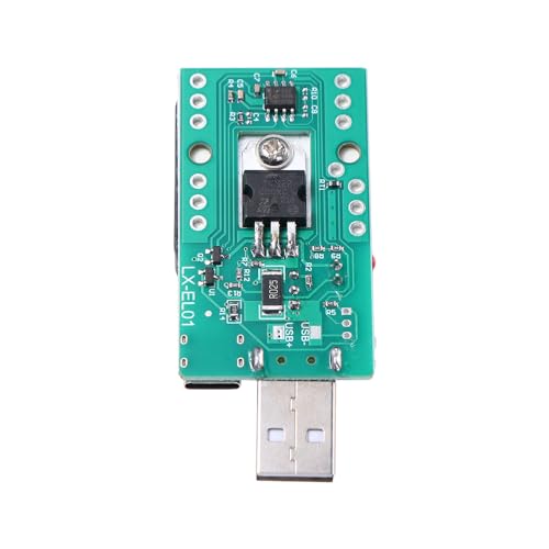 Image of Leadigol Load Tester Board USB,Electronic Load Equipment Module Detector,Electronic Load Discharger 3.7~13V Battery Tester DC Module Capacity Constant Current Resistance Capacity Tester