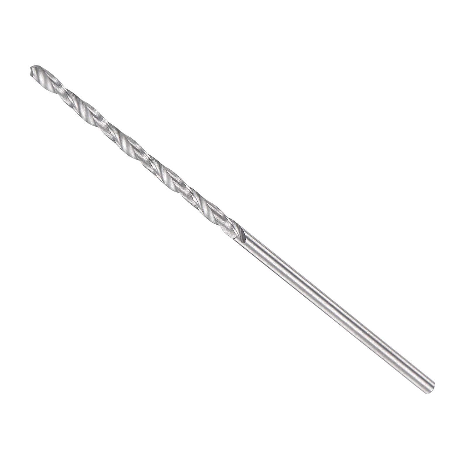 CoCud Solid Carbide Drill Bits, 1.8mm Diameter, K35 Tungsten Carbide Straight Shank Twist Drill Bits