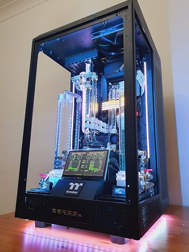 VIXIA High End Custom Watercooled Gaming PC - Intel Core i9 14900KS 6.20GHz - GeForce RTX 4090 DDR6X 24GB - DDR5 6000MHz 64GB - PCIe4.0 M.2 NVME 2TB - Full Dual Cooling - Black - VXF-50B - Image 2