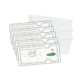 Golf Gift Certificate Good For One Round of Gold Surprise 5pk 8.25x3.75 with Envelopes Included Country Club Lessons Youth Award Birthday
