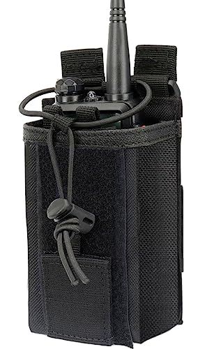 Litensh Bolsa Tactical Flex Radio, Walkie Talkie Funda Bolsa, Soporte de Radio Walkie Talkie, Walkie Talkie Funda Bolsa, Bolsa de Walkie Alkie al Aire Libre para Outdoor, Caza, Táctica, Acampada