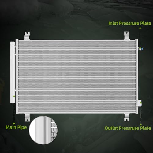 AUTOSAVER88 A/C Condenser Compatible with Honda 2019-2022 Passport by AUTOSAVER88 - Used condition - Image 3
