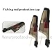 XISAOK Fishing Rod Hat Protector Fishing Rod Tip Caps with Fixing Belt Fishing Accessory Fishing Rod Guide Protections Covers