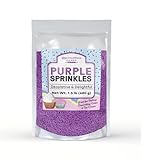 Unpretentious Purple Sprinkles, 1.5 lb Bright & Colorful