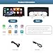 AUTOabc Wireless CarPlay/Android Auto 10.25'' Touchscreen Multimedia Radio Receiver for BMW 3 4 Ser F30/F31/F32/F33/F34/F36 2012-2016 Year with NBT-System HD 1920*720 Resolution Keep Car OEM Features