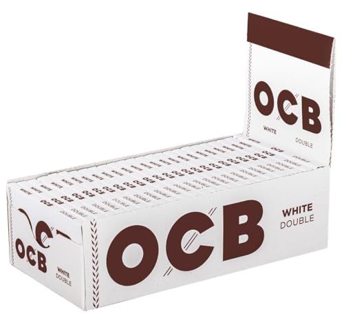 Papier à rouler OCB filigrané Gomme No 4 en lin pur, 50 livrets