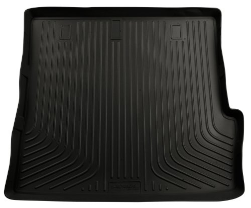 Husky Liners Weatherbeater Cargo Liner | Fits 2009-2015 Honda Pilot (to Back of 2nd Row Over Folded Flat 3rd Row) | Cargo, 1-pc. Black - 24361 by Husky Liners - Used condition - US$80.02