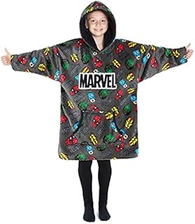Marvel Hoodies for Boys, Fleece Oversized Blanket Hoodie Avengers Gifts for Boys