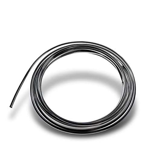 YUANXING Bande chromée pour voiture, moulure de moulure chromée automobile flexible de 6 m pour intérieur et extérieur | Bande flexible de bricolage pour bordure chromée automobile de 6 m, accessoires