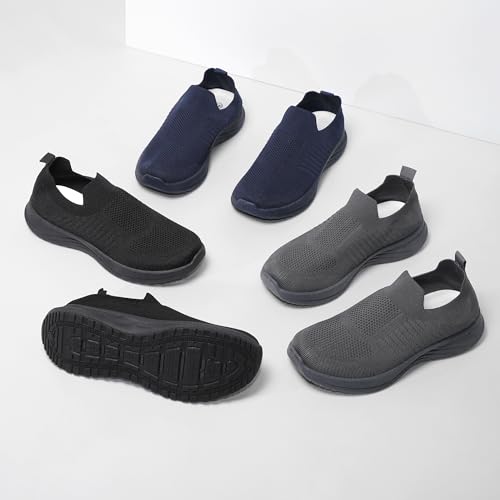 Baskets Homme sans Lacets Chaussures Souples Marche Sport - 6