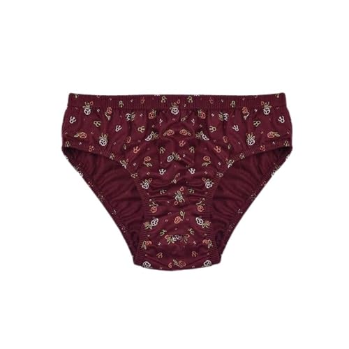 Image of LILSLIM ENA Print | Women's Briefs | Full Coverage, 100% Super Soft Cotton, | Inner Elastic Waistband | Innerwear, Panties | Floral Print (Pack of 5) (Multicolor)