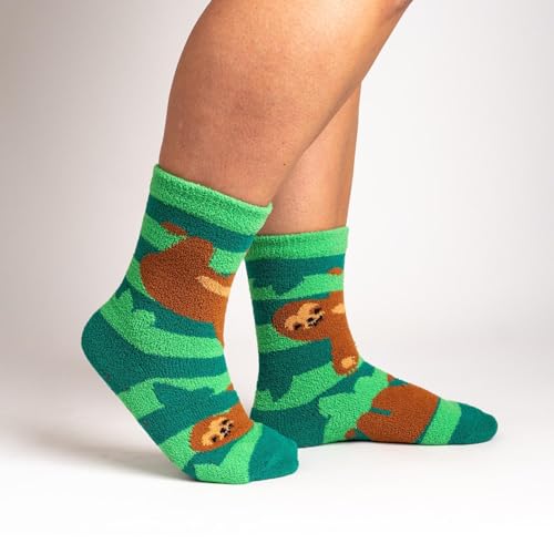 Sock It To Me Women's Fuzzy Gripper Socks4