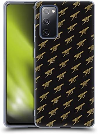 Head Case Designs Officially Licensed Arsenal FC Gunners Crest Patterns Soft Gel Case Compatible with Samsung Galaxy S20 FE / 5G