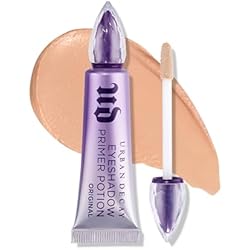 Urban Decay Eyeshadow Primer Potion - Waterproof, Eyelid Base Primer, Nude, Up to 8 Hour Wear, Long Lasting Crease-Resistant Eye Makeup, Translucent Shade, Universal for All Skin Tones