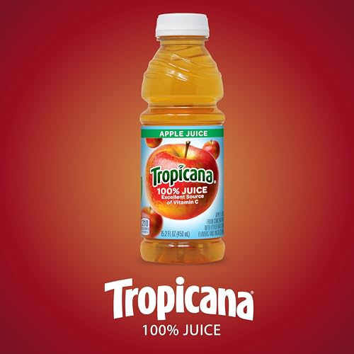 Image of Tropicana 100% Juice Apple (Pack of 12)