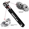 LAOA Mini Ratchet Wrench Screwdriver Bit Set with Hex Shank Phillips,Slotted,Hexagon,Torx Bits High Torque and 90 Degree Right Angle Tool