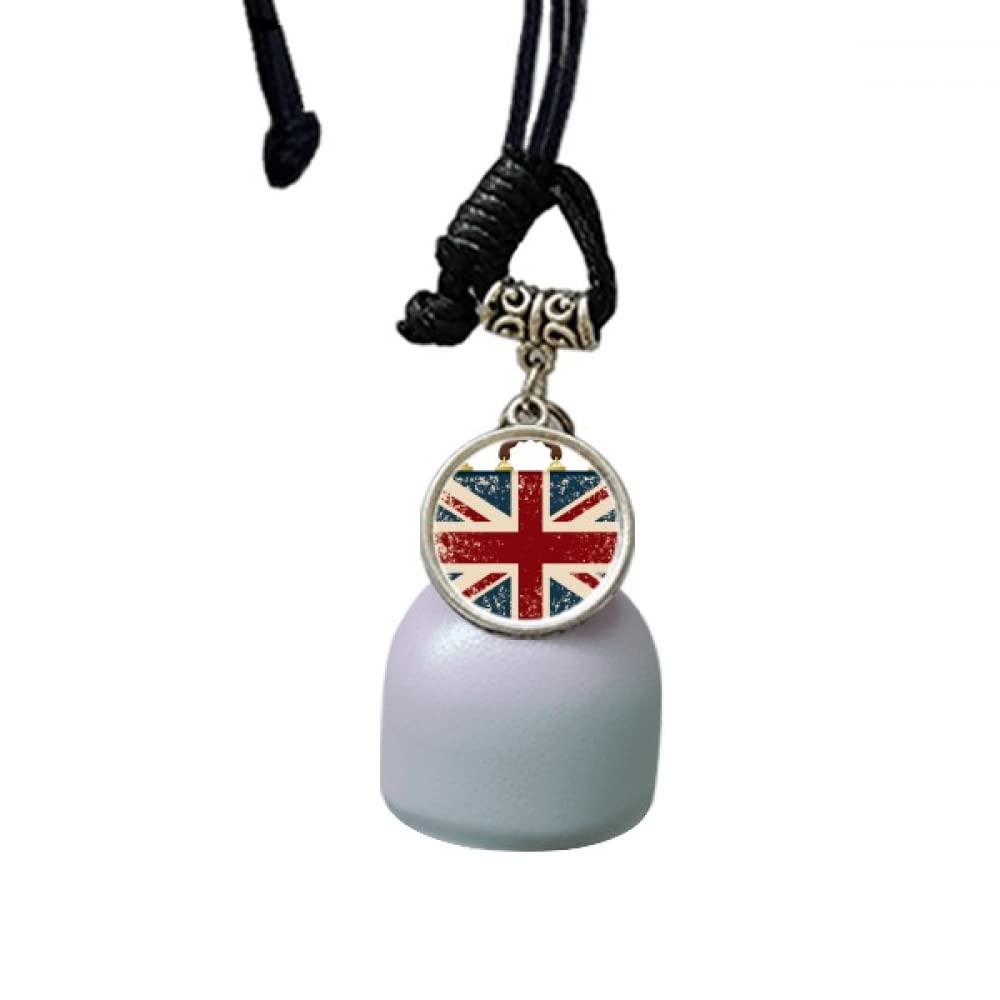 Pendentif de voiture rétro valise anglaise, cadeau idéal pour amateurs de culture British