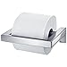 Produktbild blomus -MENOTO- WC-Rollenhalter aus mattiertem Edelstahl, Klopapierhalter, Toilettenpapierhalter, exklusives Badaccessoire, einfache Montage, hochwertig (H / B / T: 5 x 14 x 17 cm, Edelstahl, 68837)