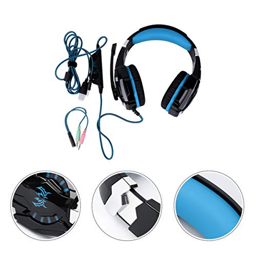Casque gaming confort optimal UPKOCH doté de LED éclairantes pour PC - 5