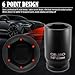 33mm Socket 3/4 Drive with 6 Point Design,Heavy Duty Non-slip 3/4 Impact Socket for Quick Dismantle Car Axle Nuts,Professional Deep Impact Axle Nut Sockets Car Accessories (33mm-3/4