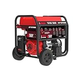 A-iPower 10700-Watt Electric Start Portable Generator Gas Powered, Heavy Duty Generator with 459cc OHV Engine for Home Use, Jobsite, Emergency, Power Outages (AP10700E)