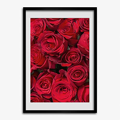Cadre de peinture 50x70 cm Tulup en bois pour changer la decoration murale de la chambre