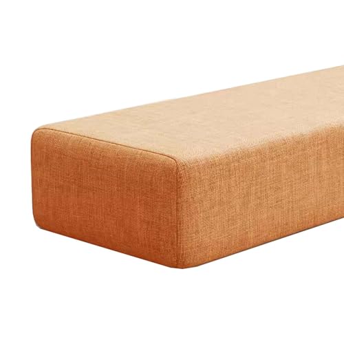 Coussin de remplissage pour espace de lit avec housse amovible (#8 140 x 20 x 20 cm) – Parfait pour les espaces de chevet et de tête de lit