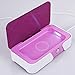 Produktbild PNFP Intelligente Bewegliche Wireless Phone Desinfektion Box, for Make-up-Tools, Unterwäsche, Handys, Nagelknipser, Feilen, Bürsten Und Razors (Color : Purple)