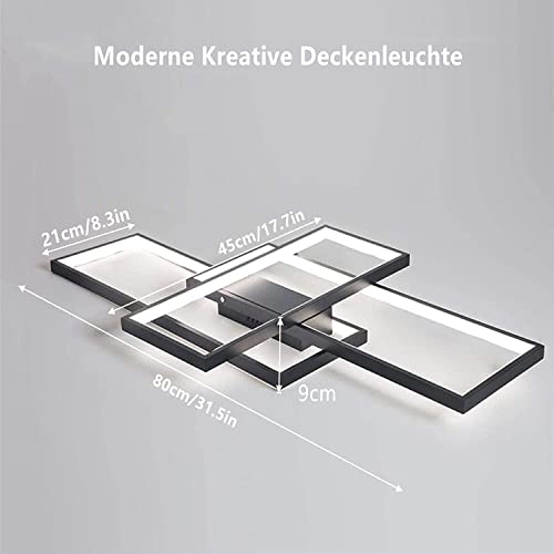 Luminaire plafonnier 3000K-6000K avec télécommande pour cuisine - 6