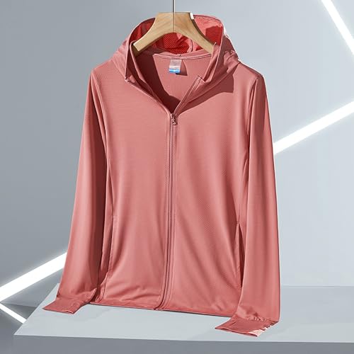 Sudaderas con capucha para protección solar que evitan el calor al hacer deporte 3