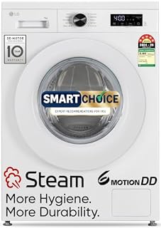 LG FHB1207Z2W 7 kg 5 Star Front Load Washing Machine