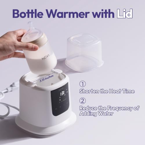 Image of NCVI Baby Milk Warmer, 8 in 1, Fast Heating, Timer