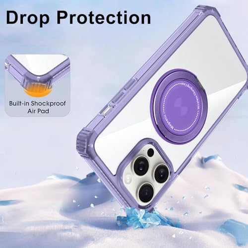 Coque iPhone 14 Pro Max violette idéale pour support voiture - 5
