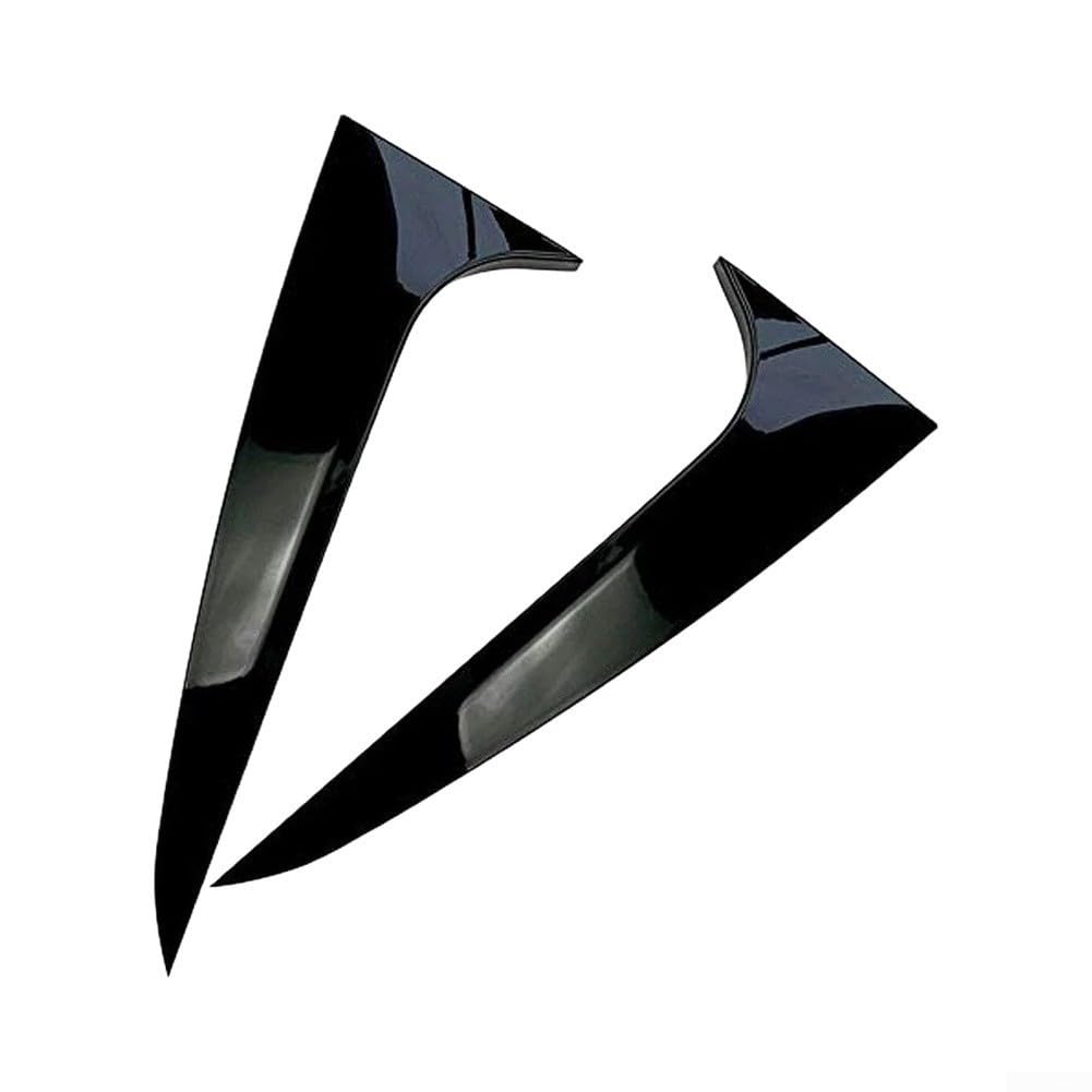 Ailerons latéraux de toit arrière noir brillant pour BMW X4 G02 2019-2020