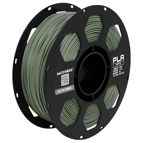 Filament HATCHBOX PLA GREEN MATTE