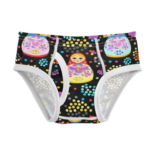 Colorful Matryoshka Dolls Toddler Boy's Underwear 2T 202c1227