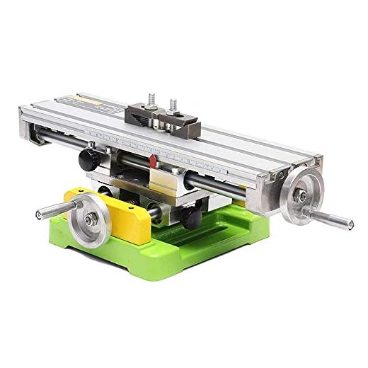 YEEZUGO Multifunction Worktable Milling Working Table Milling Machine Compound Drilling Slide Table For Bench Drill (Heavy-Sized)