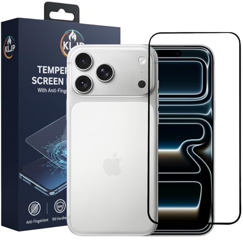 Image of Military-Grade Gorilla Tempered Glass For iPhone 17 Pro Max With Installation Kit | Edge to Edge Coverage | Black