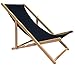 Produktbild Holtaz Liegestuhl Premium aus Buchenholz für Garten und Balkon, Sonnenliege, Strandstuhl, klappbar, verstellbar, bis 130 kg