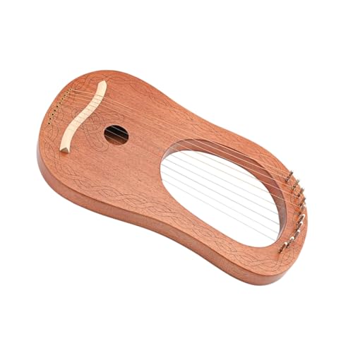 LIGIGWASH 10 ング弦波浪下マ 琴 耐久弦付き ブルリラハープ 音程レンチ付属