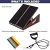 Slant Board for Calf Stretching & Relief, Adjustable Wooden Incline Slant Board for Squats, Calf Stretcher Board for Knees Ankle Heel Feet Leg, Home Gym Physical Therapy