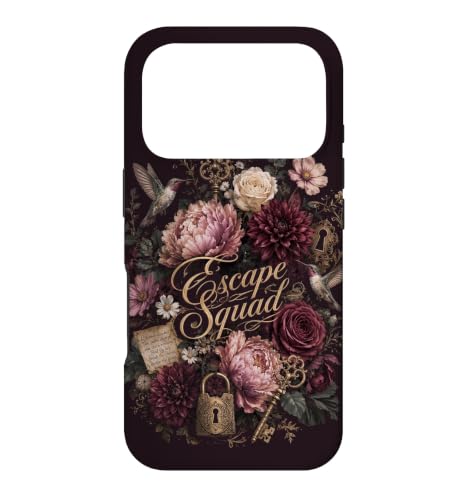 Escape Squad �t���[�����~�X�e���[�L�[���b�N �n�`�h�� �X�}�z�P�[�X iPhone 17 Pro �p