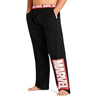 Marvel Avengers Largo Pantalón Pijama para Hombre y Adolescente