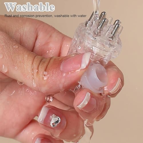 Image of SHUTTLE ART Hair Oil applicator, Head Scalp Massager Brush for Medicine, Scalp Applicator Comb, Suitable for Various Liquids, Essential Oil Hair Treatment for Women men