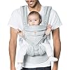 Ergobaby Omni 360 & Omni Breeze Baby Carriers Bundle (Pearl Grey + Graphite Grey)