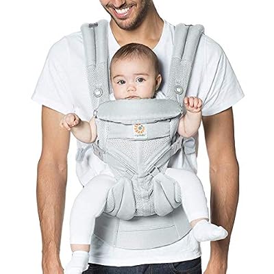 Ergobaby Omni Dream & Omni 360 All-Position Baby Carriers Bundle (Pearl Gray)