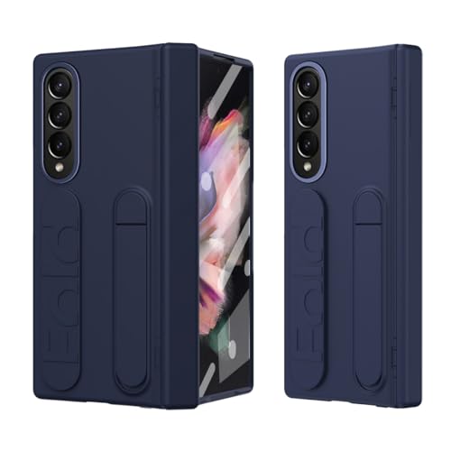 Coque Samsung Galaxy Z Fold 3 antichoc avec protège écran bleu