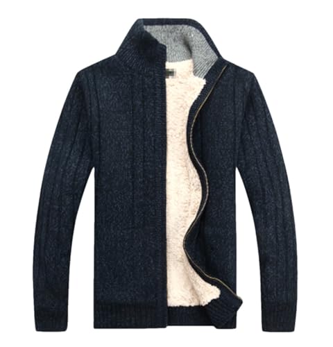 Pull chaud en polaire homme contre le vent d'automne