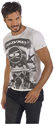 Spyke Men's Yma2 Original Bikers Jeans T-Shirt (Pack of 1)