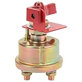 Disconnect Switch 12V 48V Power Cut Off Kill Isolation Switch Compatible with Cars Boats RVs